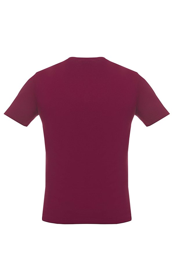 mens t shirt maroon