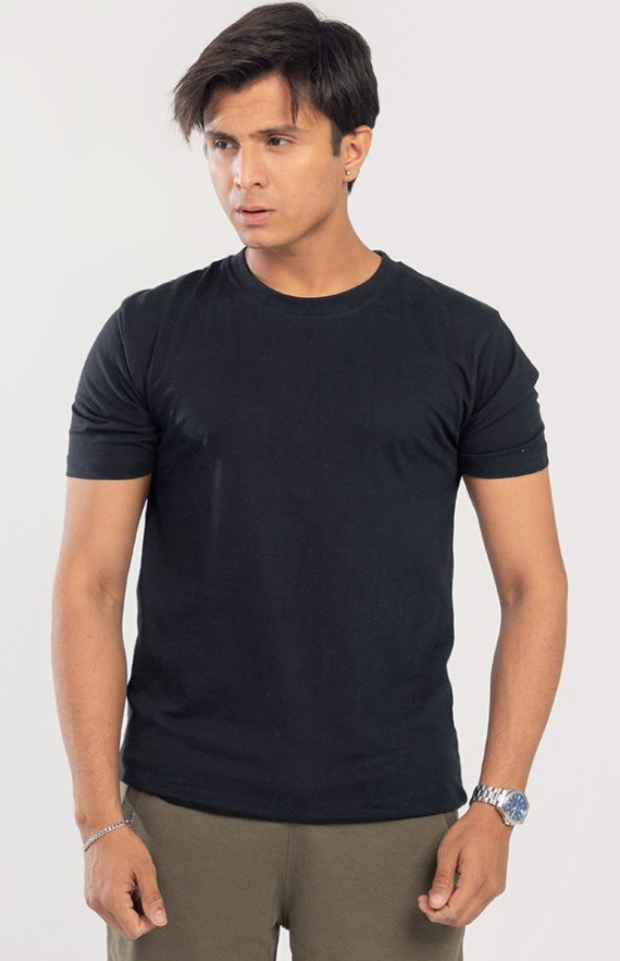 mens black tshirt