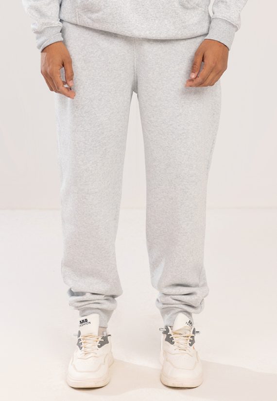 mens heather gray trousers