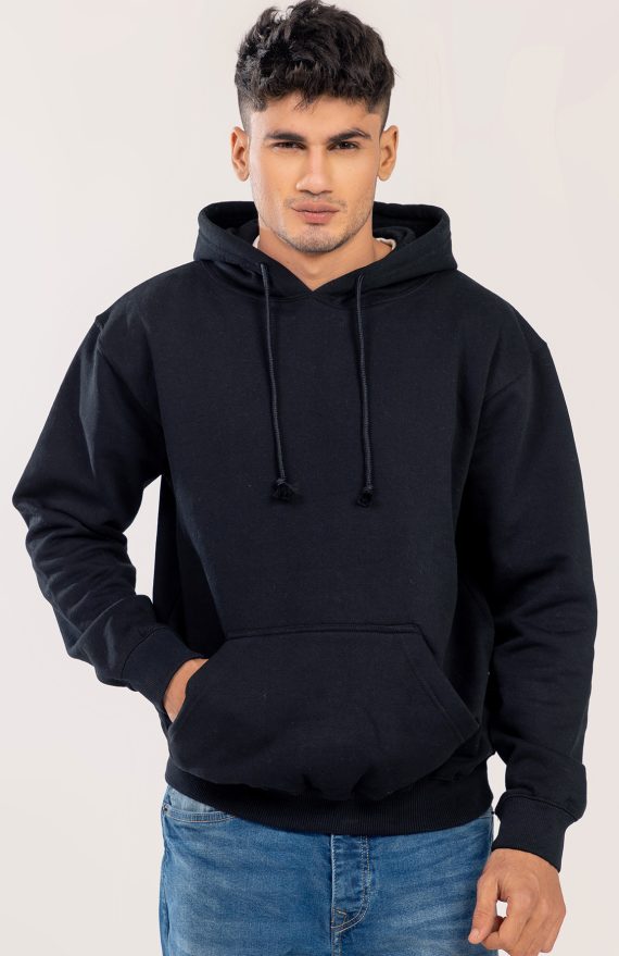 mens black pullover hoodie