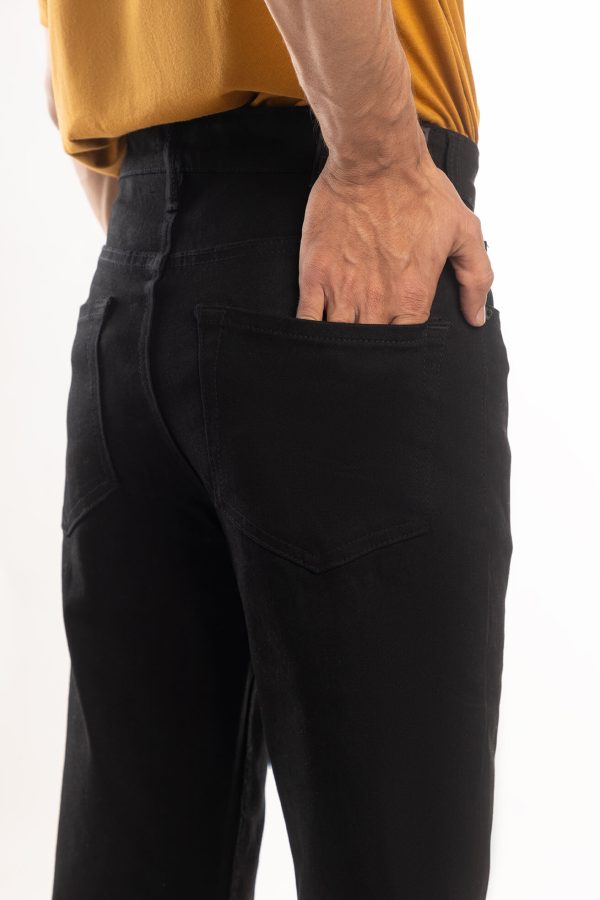 mens slim fit jeans black