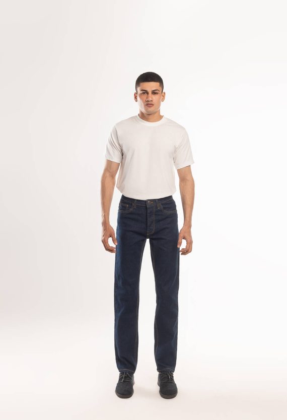 mens slim fit jeans dark indigo